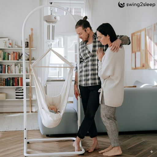 Wunderwiege für euer Kind: Die Federwiege von swing2sleep